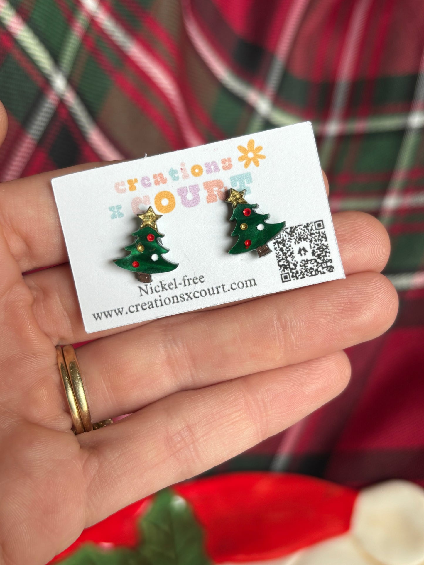 Christmas Tree Studs
