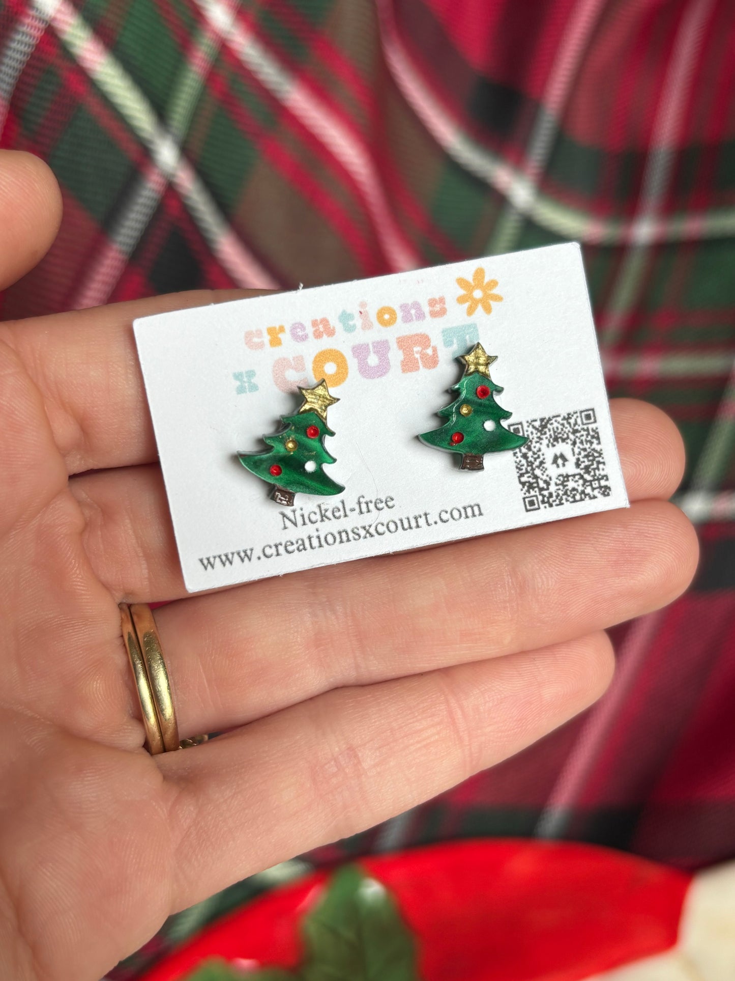 Christmas Tree Studs