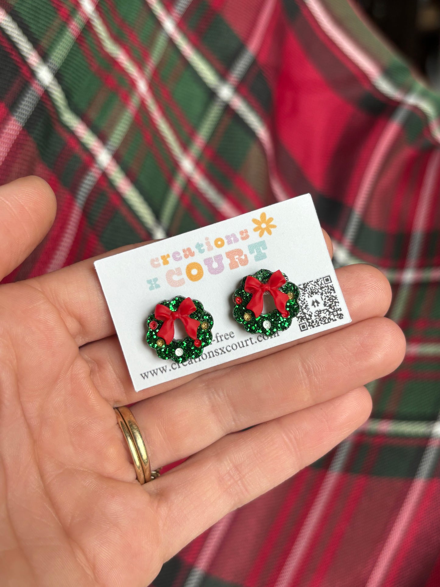 Wreath Studs