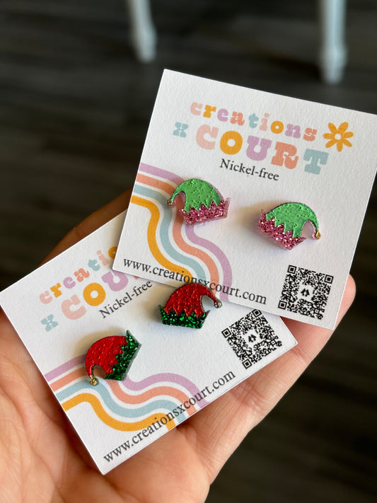 Elf Hat Studs