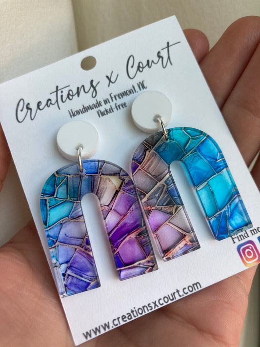 Stained Glass Dangles