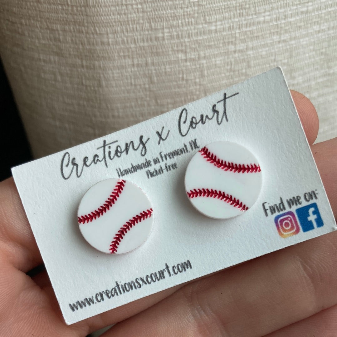 Sporty Studs (Balls) – Creations x Court